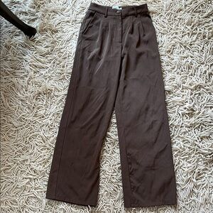 Princess Polly Chocolate Brown Pants